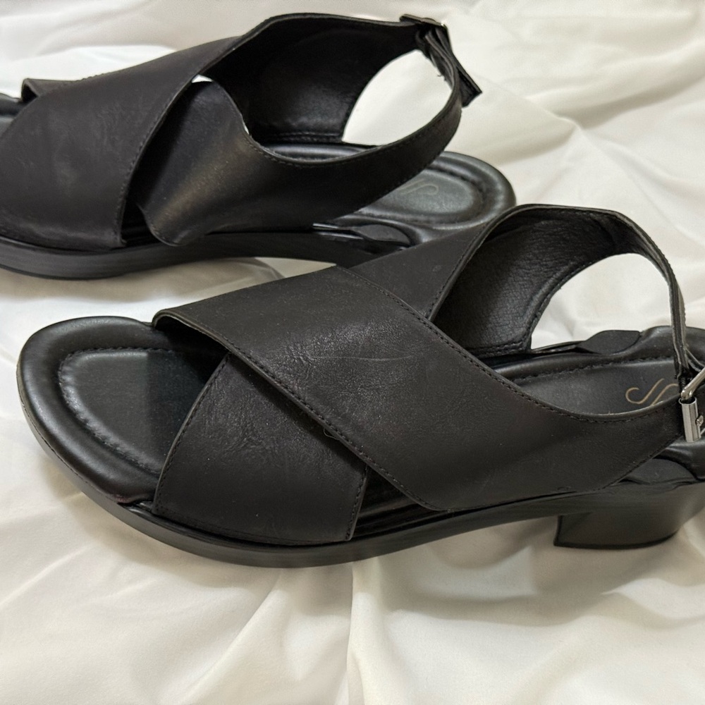 Black Solely Jane’s Interchangeable Women's Sandals NWOT